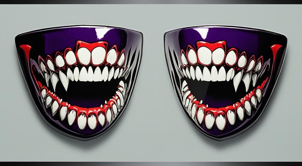 vampire teeth