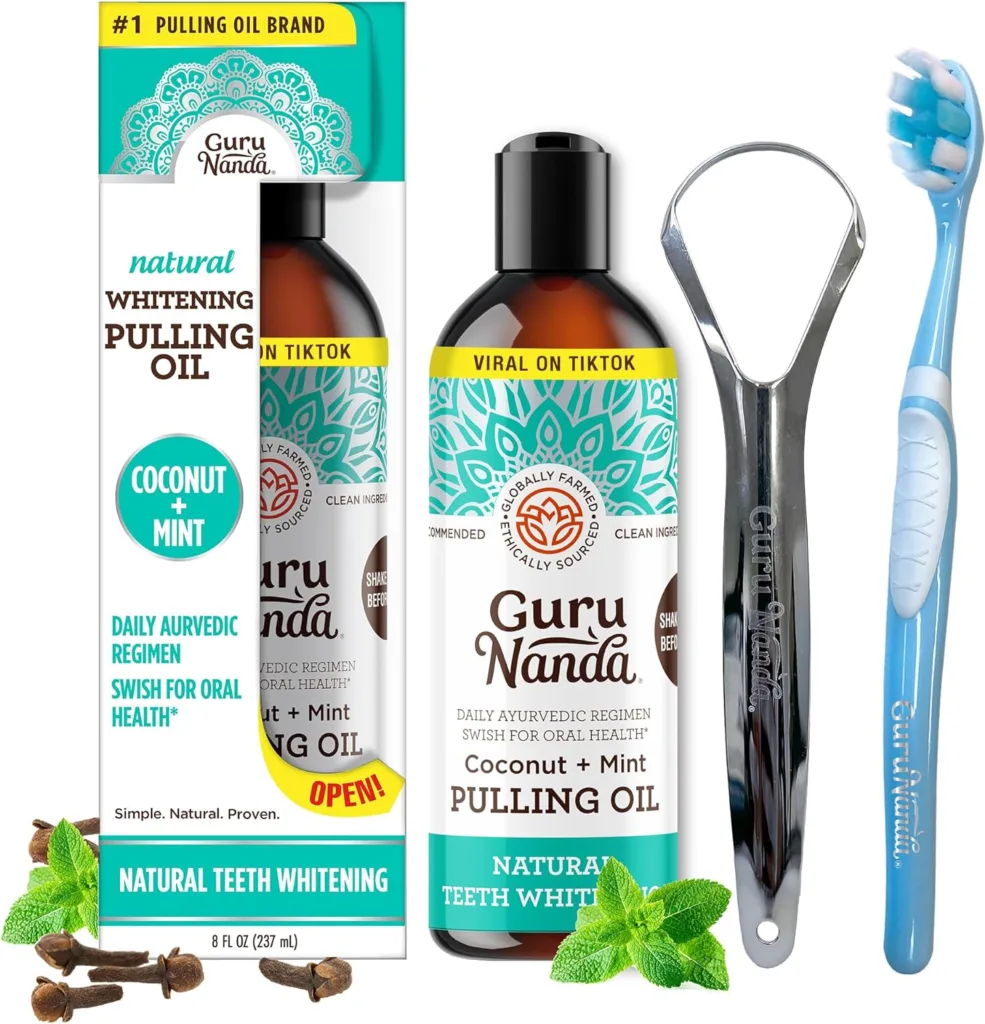 Guru Nanda Coconut Oil Pulling