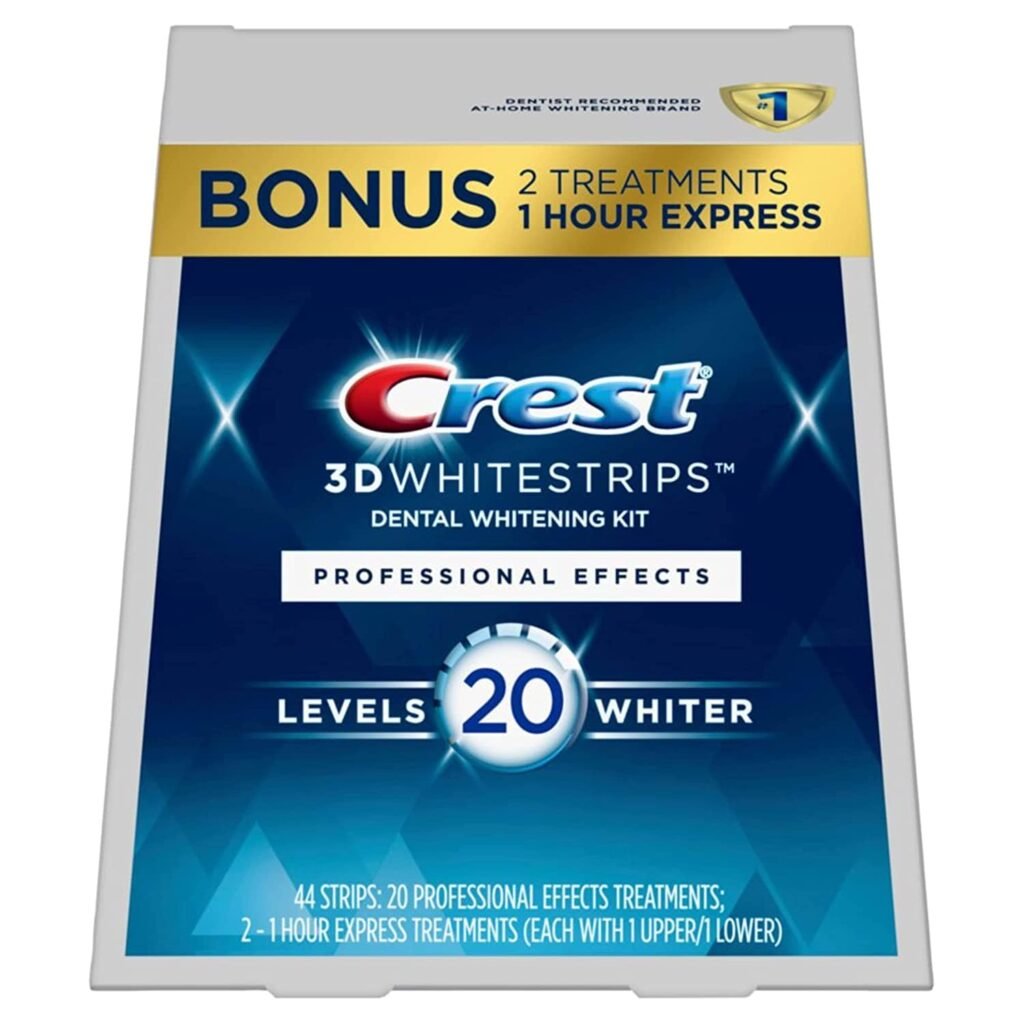 Crest 3D WhiteStrips Teeth Whitening Strip Kit Honest Review 2024