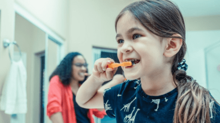 Rotten teeth in children