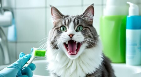 cat teeth cleaning