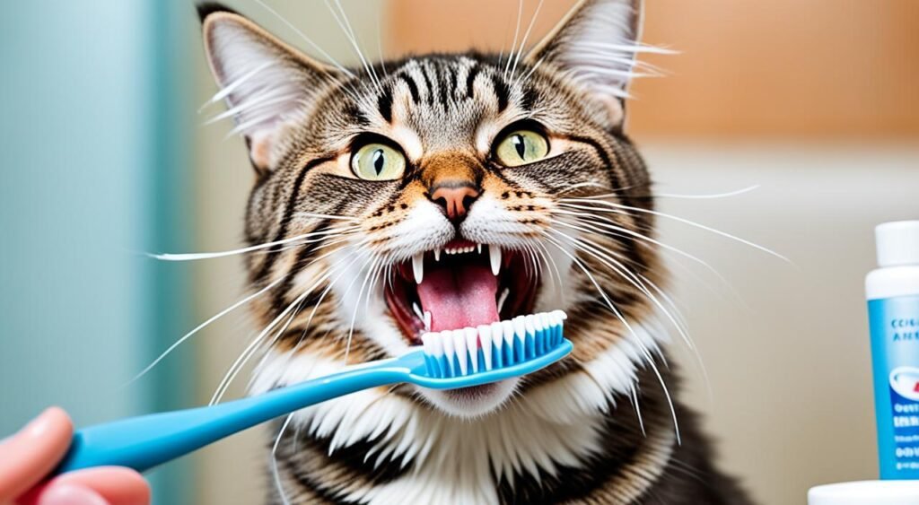 cat teeth cleaning