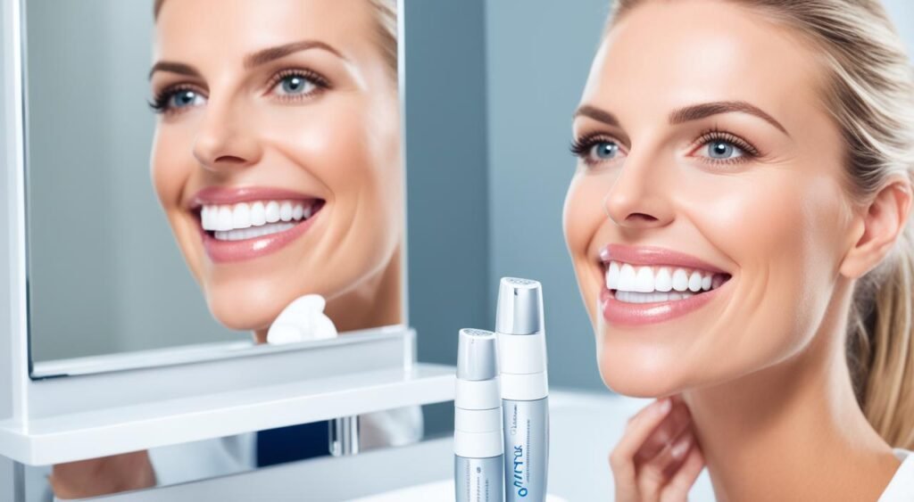 swissklip teeth whitening foam
