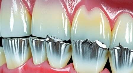 broken crown tooth