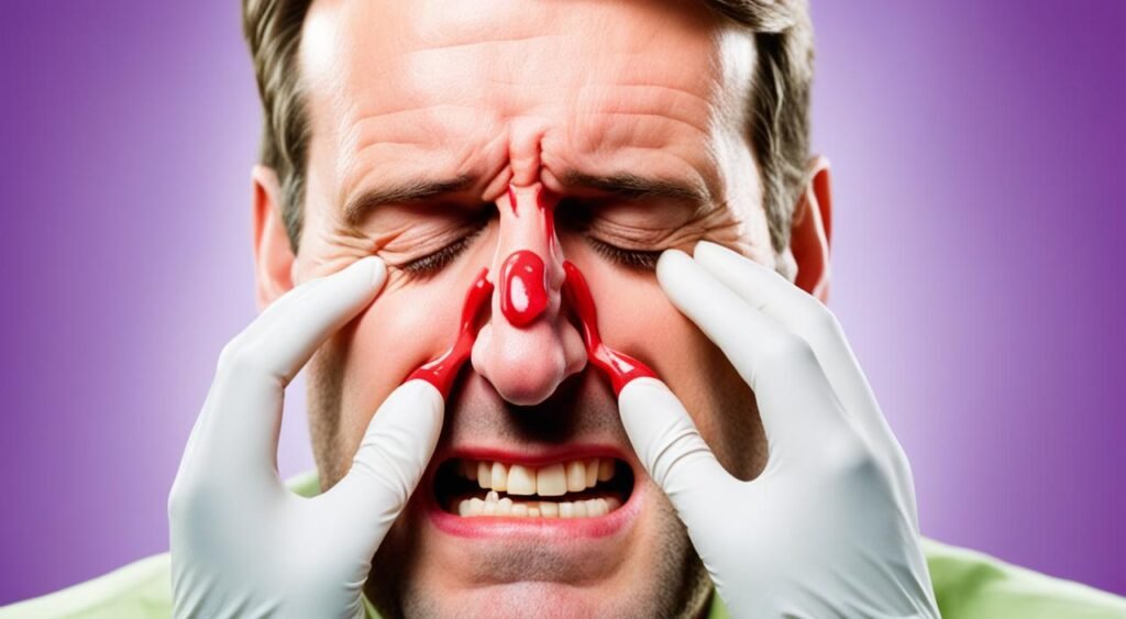 symptoms of perforated sinus after tooth extraction
