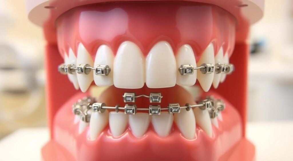 crowded teeth braces
