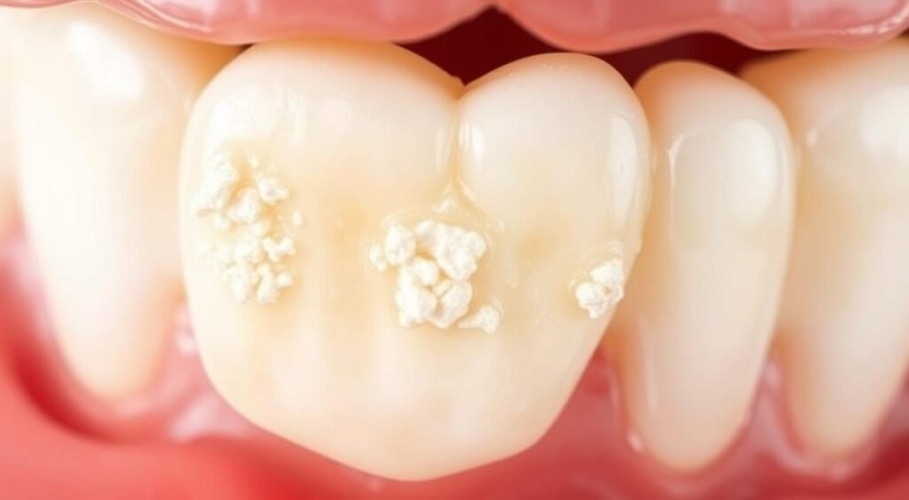 calcium deposits on teeth