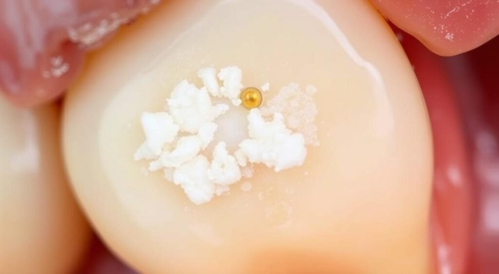 calcium deposits on teeth