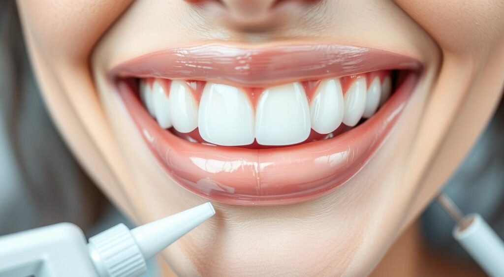 paint on teeth whitening