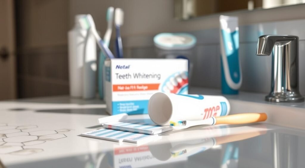 should i brush my teeth before using whitening strips