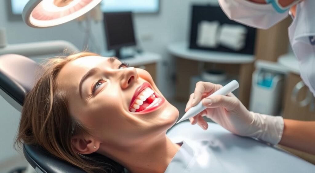 do i have to rinse after whitening my teeth