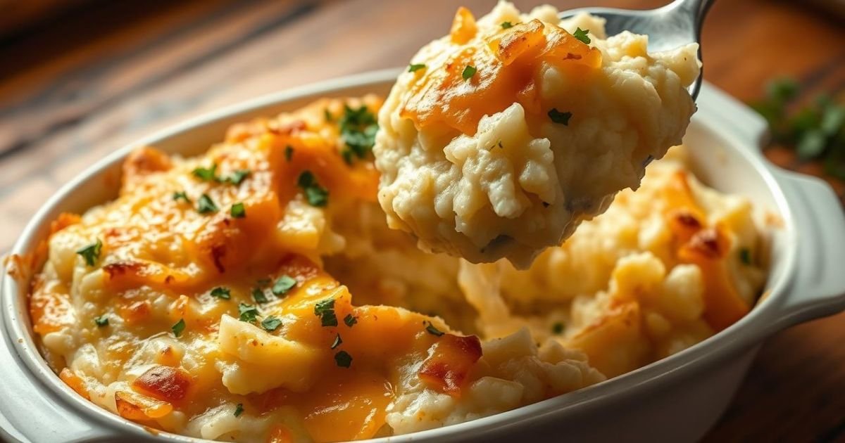 Cheesy Mashed Potatoes Recipe