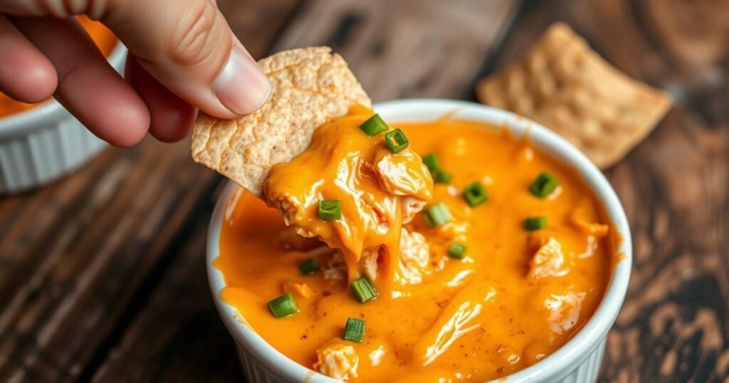 Creamy Buffalo Chicken Dip Recipe