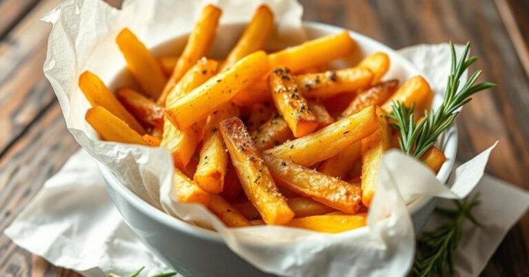 Easy French Fries Recipe for Crispy, Golden Perfection French Fries Recipe
