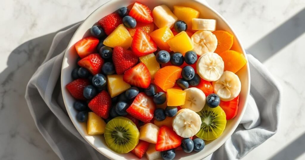 Fresh fruit salad recipe