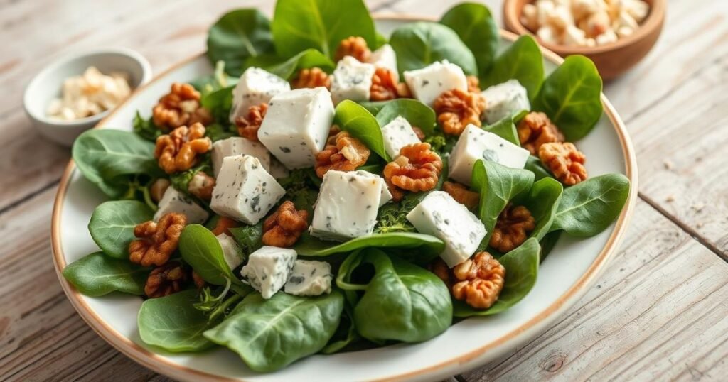 Salad with Blue Cheese