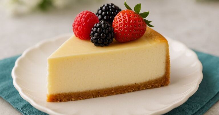 Classic Cheesecake Recipe – Rich, Creamy & Foolproof Cheesecake Recipe