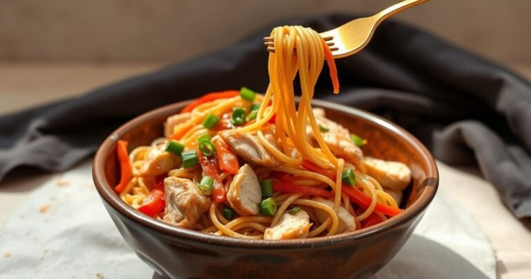 Easy Chicken Lo Mein Recipe – Better Than Takeout! Chicken Lo Mein Recipe