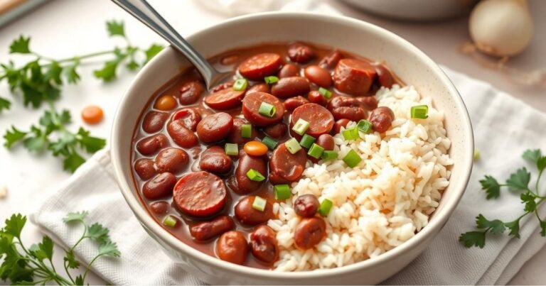 Easy Red Beans and Rice Recipe Red Beans and Rice
