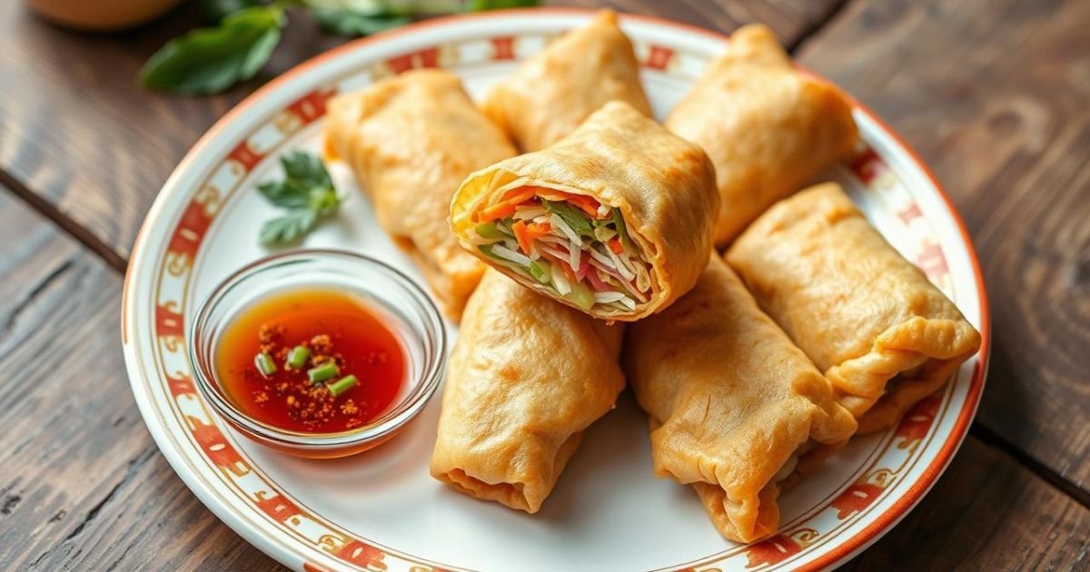 Vegetable Egg Roll Recipe
