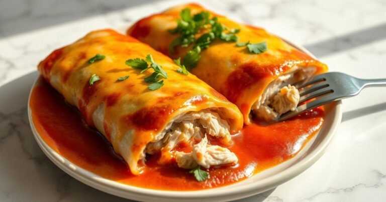 Easy Chicken Enchilada Recipe :Comfort Food best chicken enchilada recipe