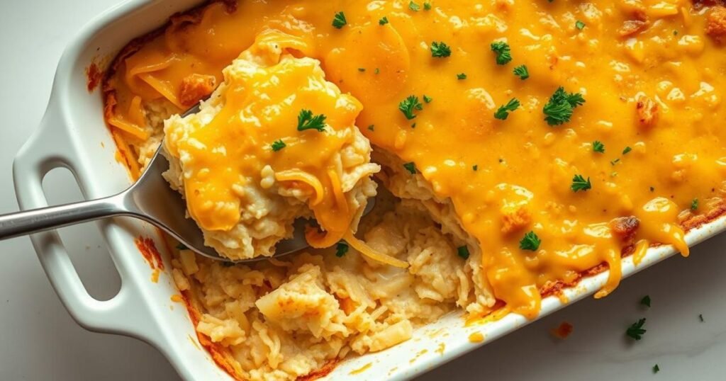 cheesy hashbrown casserole recipe