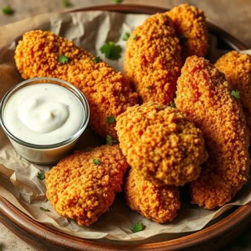 crispy chicken tenders recipe