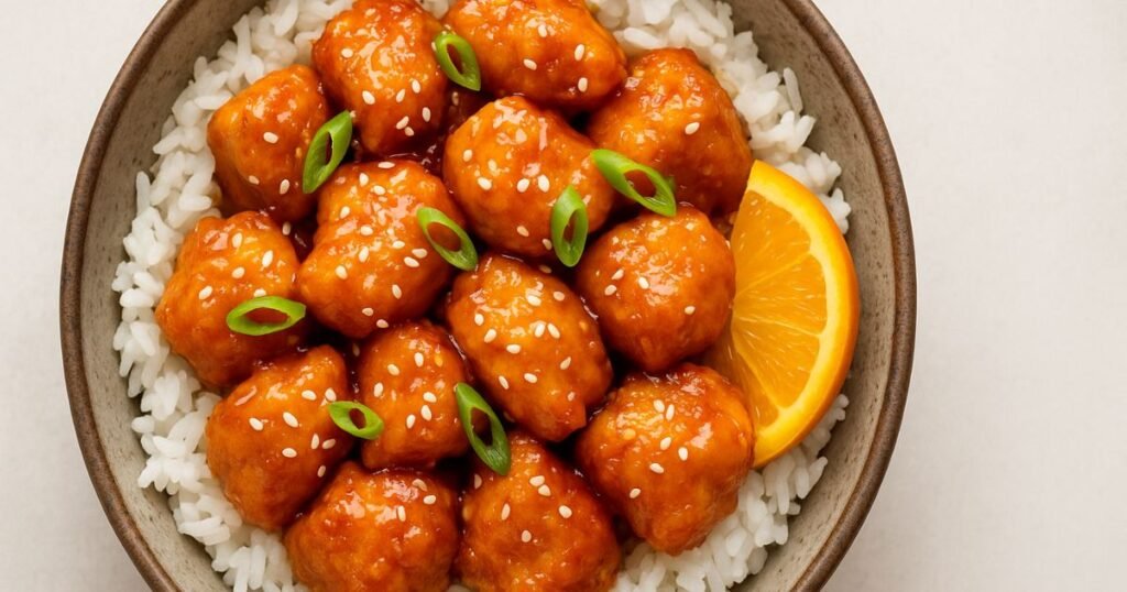 easy orange chicken recipe