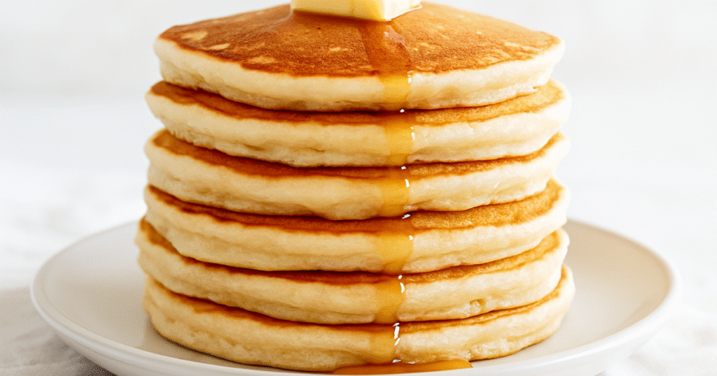 easy pancake recipe without milk