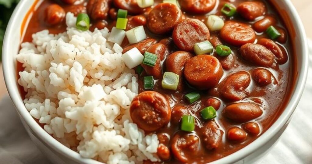 easy red beans and rice recipe