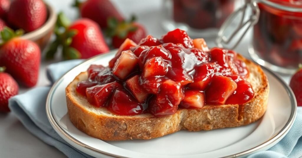 easy strawberry preserves recipe