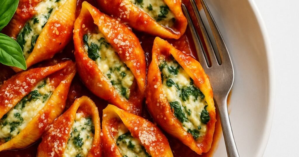 easy stuffed shells recipe