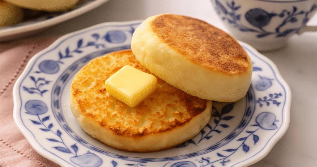 quick english muffin recipe