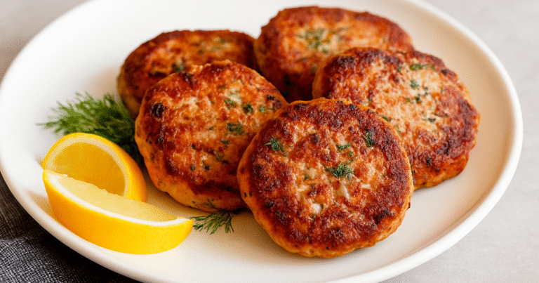 Crispy Salmon Patties Recipe – Easy, Classic, Delicious fried Salmon Patties Recipe
