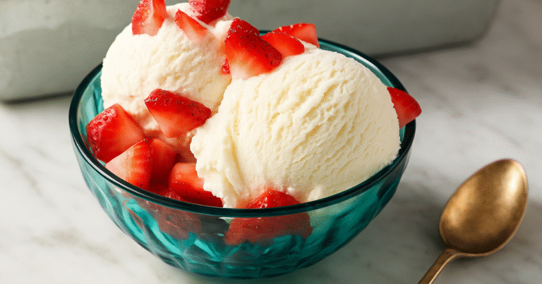 Homemade Ice Cream Recipe – Easy & Creamy Every Time