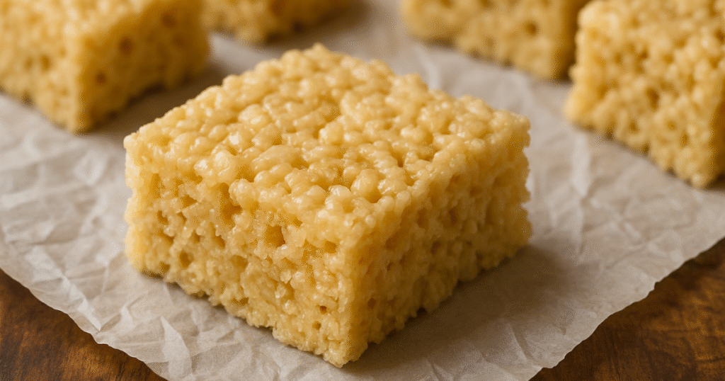 homemade rice crispy treats recipe