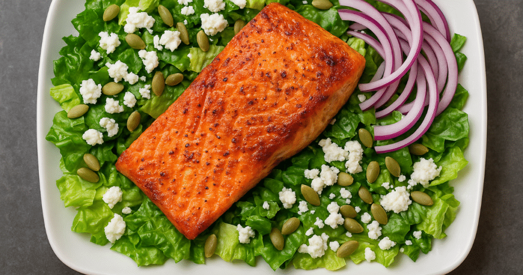 Salmon Chimichurri Salad Bowl