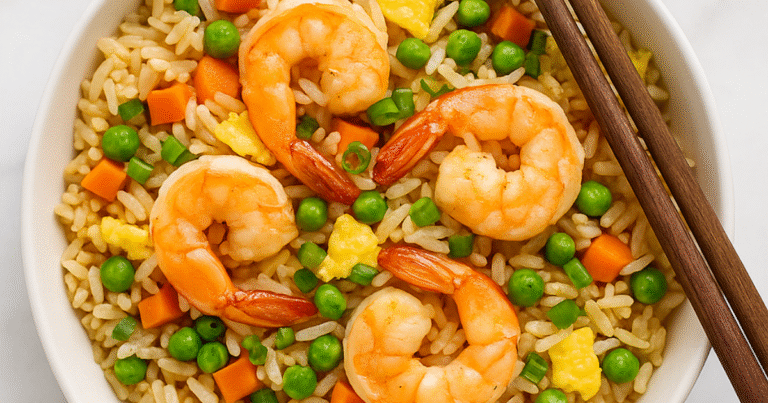 Easy Shrimp Fried Rice Recipe – Flavorful Takeout at Home shrimp fried rice recipe