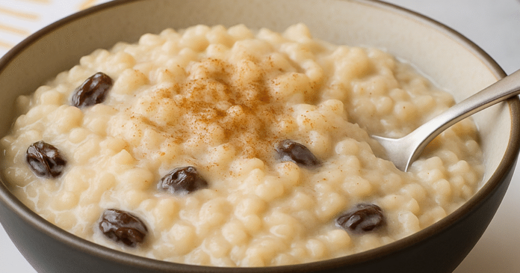simple rice pudding recipe