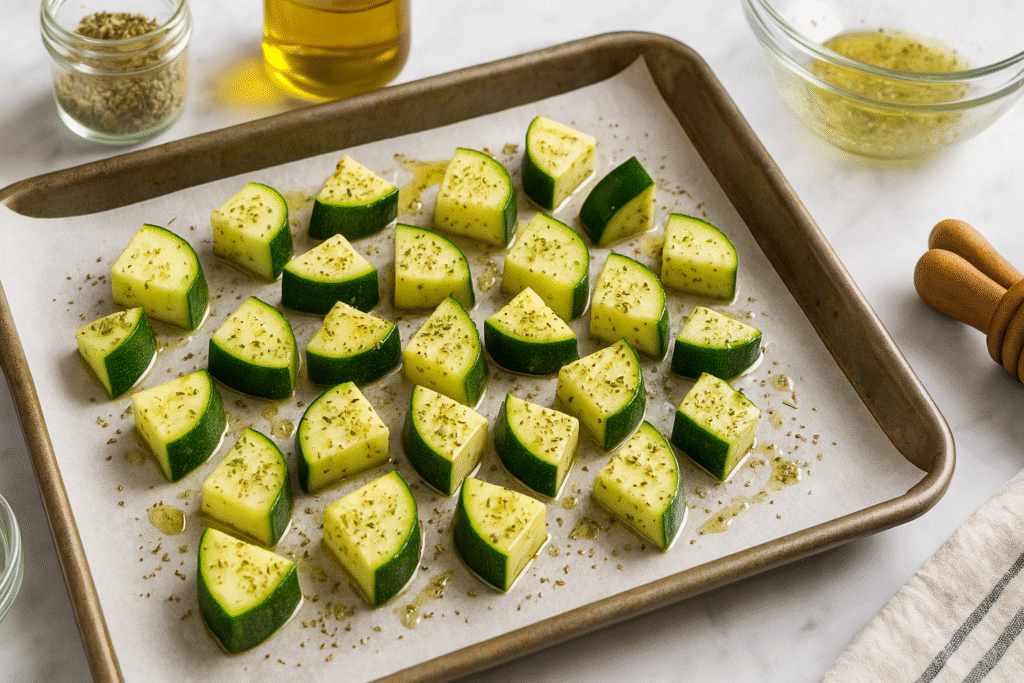 Roasted Zucchini Recipe