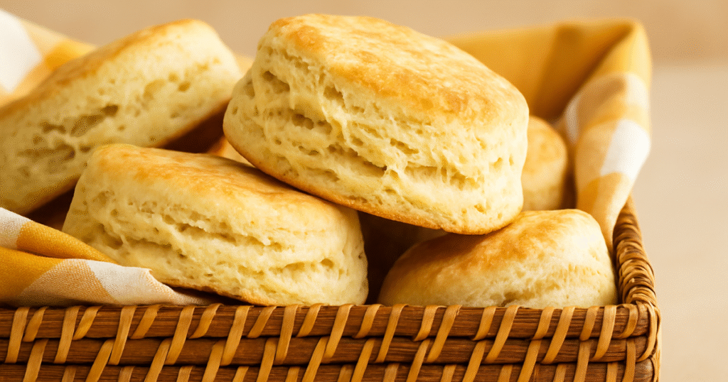 Easy 3 Ingredient Biscuit Recipe (Flaky & Buttery!)