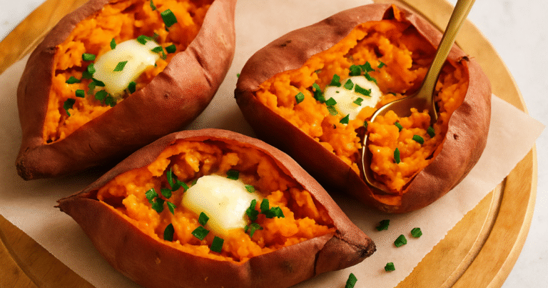 Baked Sweet Potato Recipe – Easy, Healthy & Delicious Baked Sweet Potato Recipe