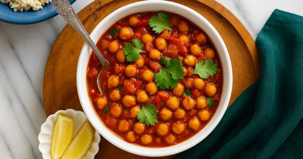 Easy Chana Masala Recipe – Authentic, Flavorful & Simple chana masala recipe