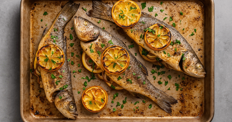Easy Crispy Branzino Recipe with Lemon & Herbs