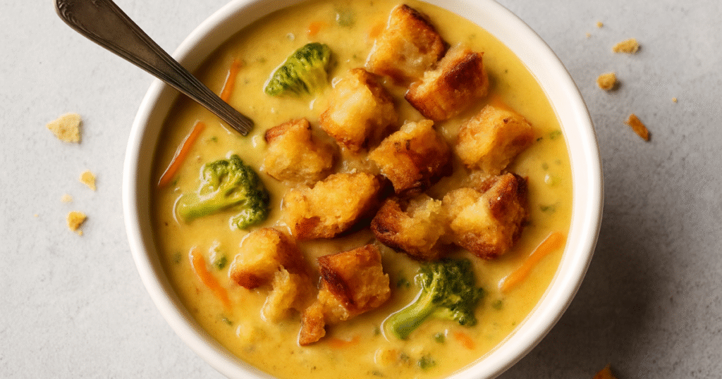 Broccoli Cheddar Soup Recipe (Creamy & Comforting) Broccoli Cheddar Soup Recipe