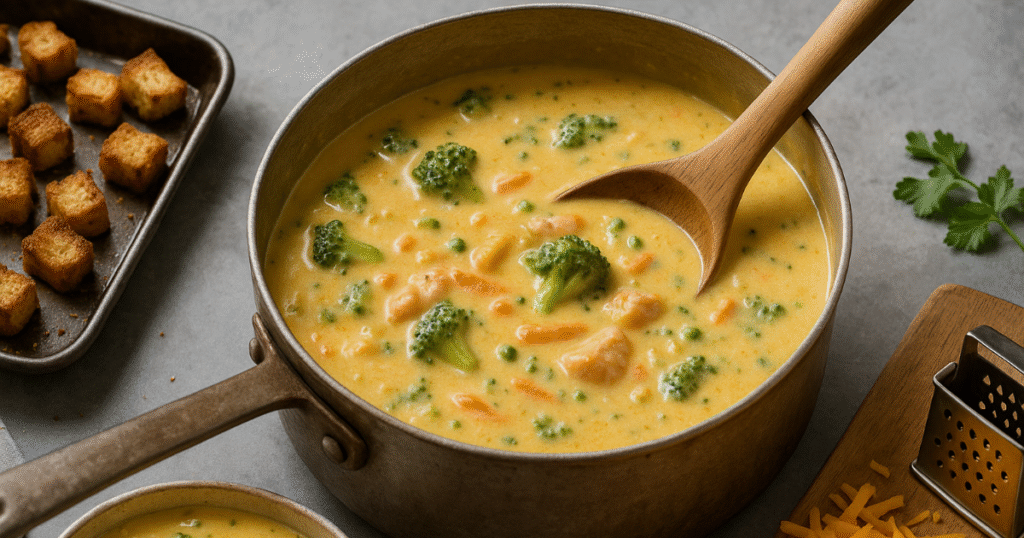 Broccoli Cheddar Soup Recipe