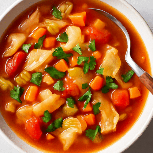 Cabbage in Soup Recipe