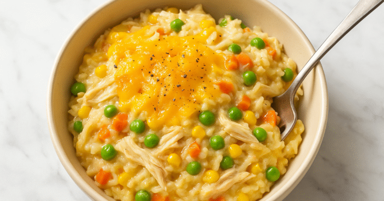 Chicken and Rice Casserole – Creamy Comfort in One Pan