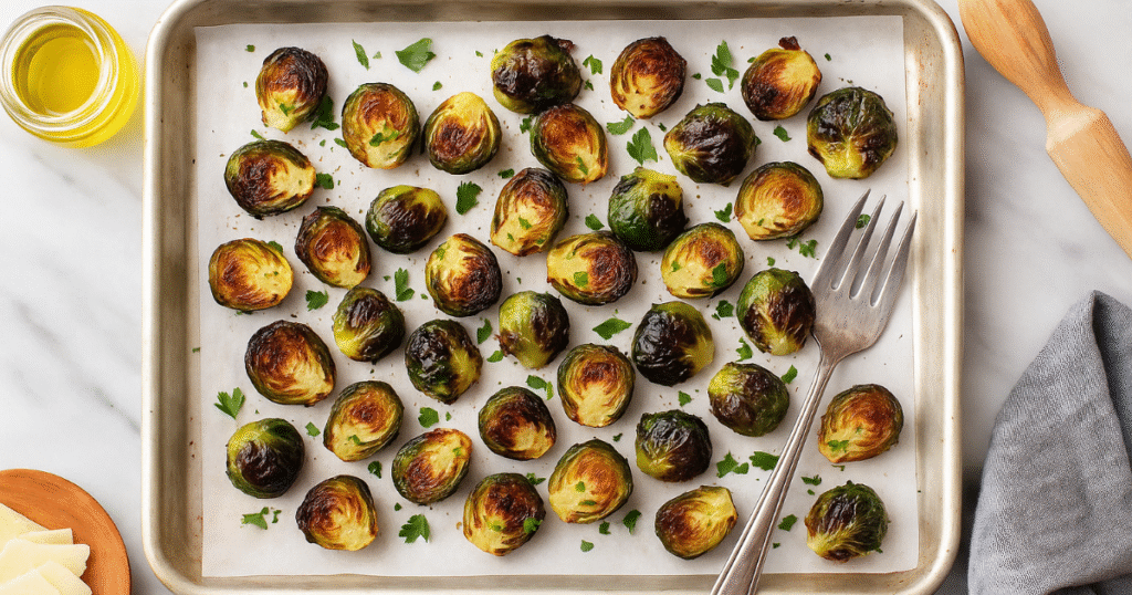 crispy brussel sprouts recipe