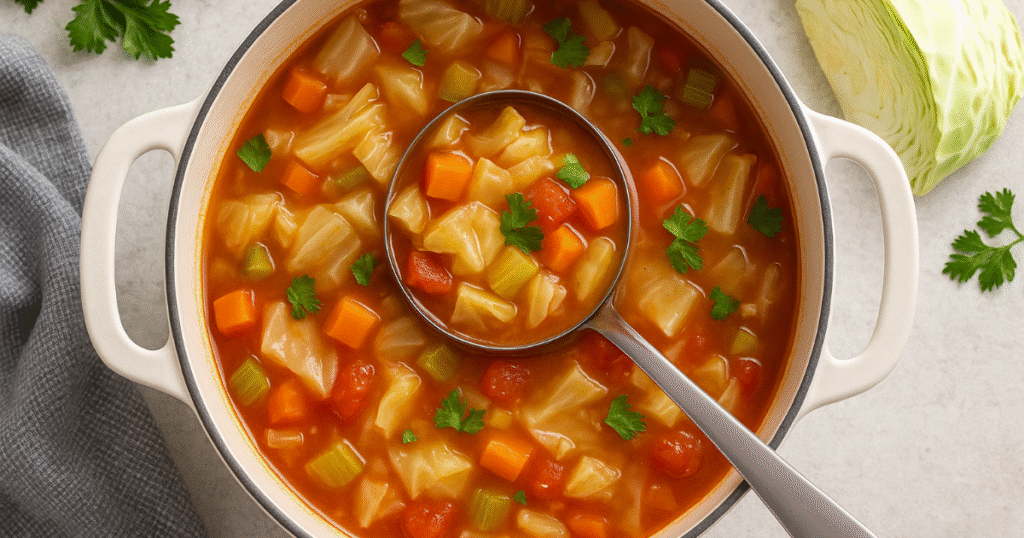 Cabbage in Soup Recipe